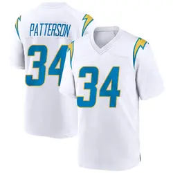 Youth Jaret Patterson Los Angeles Chargers Jersey - White Game