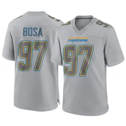 Youth Joey Bosa Los Angeles Chargers Atmosphere Fashion Jersey - Gray Game