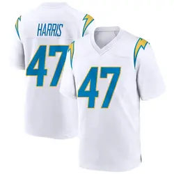 Youth Josh Harris Los Angeles Chargers Jersey - White Game