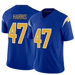 Youth Josh Harris Los Angeles Chargers Vapor F.U.S.E. Jersey - Royal Limited