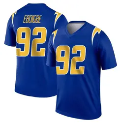 Youth Justin Eboigbe Los Angeles Chargers 2nd Alternate Jersey - Royal Legend