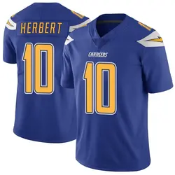 Youth Justin Herbert Los Angeles Chargers Color Rush Vapor Untouchable Jersey - Royal Limited