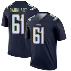 Youth Karsen Barnhart Los Angeles Chargers Jersey - Navy Legend