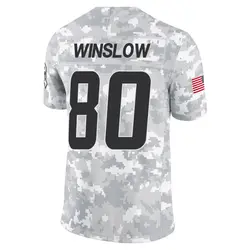 Youth Kellen Winslow Los Angeles Chargers 2024 Salute to Service Jersey - Arctic Camo Limited