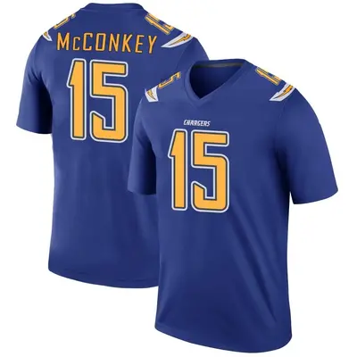 Youth Ladd McConkey Los Angeles Chargers Color Rush Jersey - Royal Legend