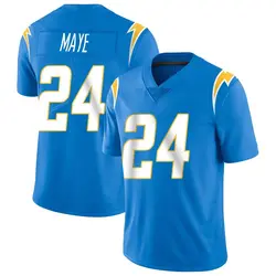 Youth Marcus Maye Los Angeles Chargers Powder Vapor Untouchable Alternate Jersey - Blue Limited