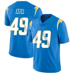 Youth Mike Estes Los Angeles Chargers Powder Vapor Untouchable Alternate Jersey - Blue Limited