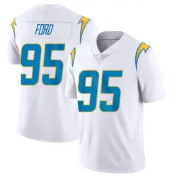 Youth Poona Ford Los Angeles Chargers Vapor Untouchable Jersey - White Limited