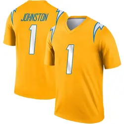 Youth Quentin Johnston Los Angeles Chargers Inverted Jersey - Gold Legend