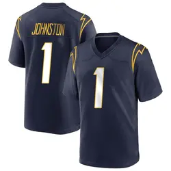 Youth Quentin Johnston Los Angeles Chargers Team Color Jersey - Navy Game