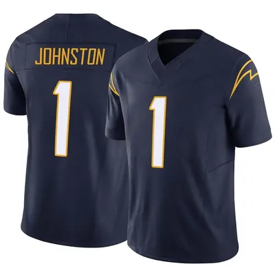 Youth Quentin Johnston Los Angeles Chargers Vapor F.U.S.E. Jersey - Navy Limited