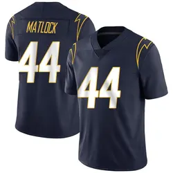 Youth Scott Matlock Los Angeles Chargers Team Color Vapor Untouchable Jersey - Navy Limited