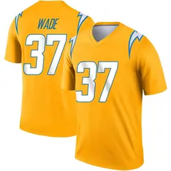 Youth Shaun Wade Los Angeles Chargers Inverted Jersey - Gold Legend