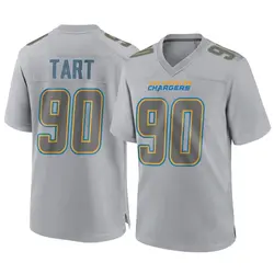 Youth Teair Tart Los Angeles Chargers Atmosphere Fashion Jersey - Gray Game