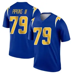 Youth Trey Pipkins III Los Angeles Chargers 2nd Alternate Jersey - Royal Legend