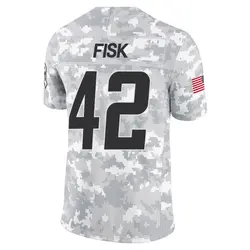 Youth Tucker Fisk Los Angeles Chargers 2024 Salute to Service Jersey - Arctic Camo Limited