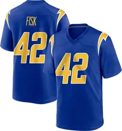 Youth Tucker Fisk Los Angeles Chargers 2nd Alternate Jersey - Royal Game