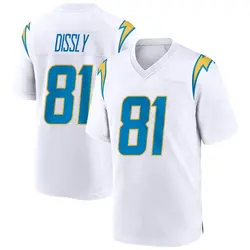 Youth Will Dissly Los Angeles Chargers Jersey - White Game