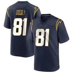 Youth Will Dissly Los Angeles Chargers Team Color Jersey - Navy Game