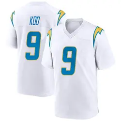 Youth Younghoe Koo Los Angeles Chargers Jersey - White Game