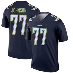 Youth Zion Johnson Los Angeles Chargers Jersey - Navy Legend